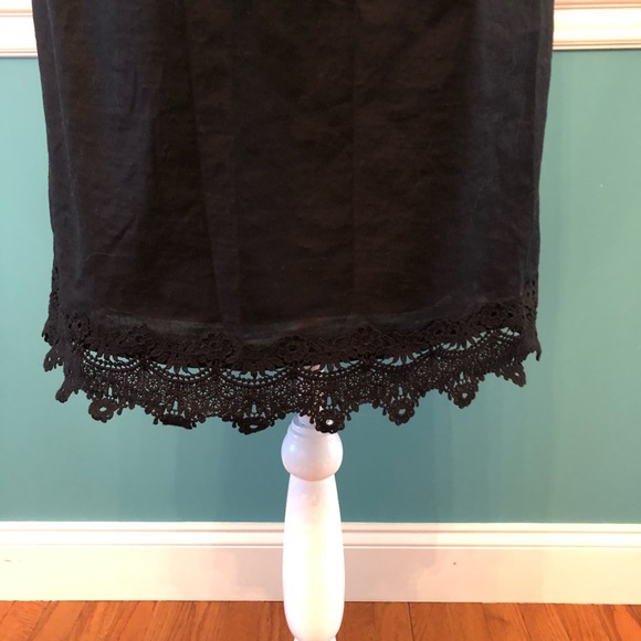 Who what wear black short shift lace trim dress - Picture 3 of 8